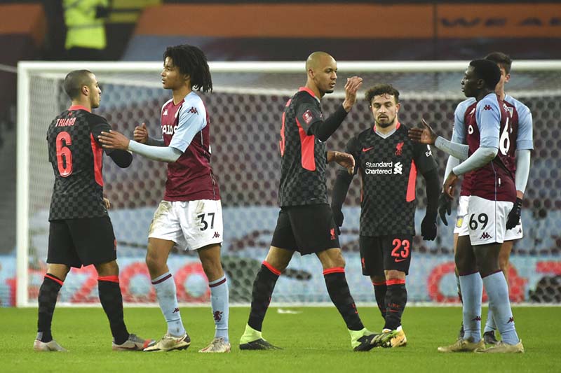 Liverpool survive scare by Villa’s kids to win in FA Cup